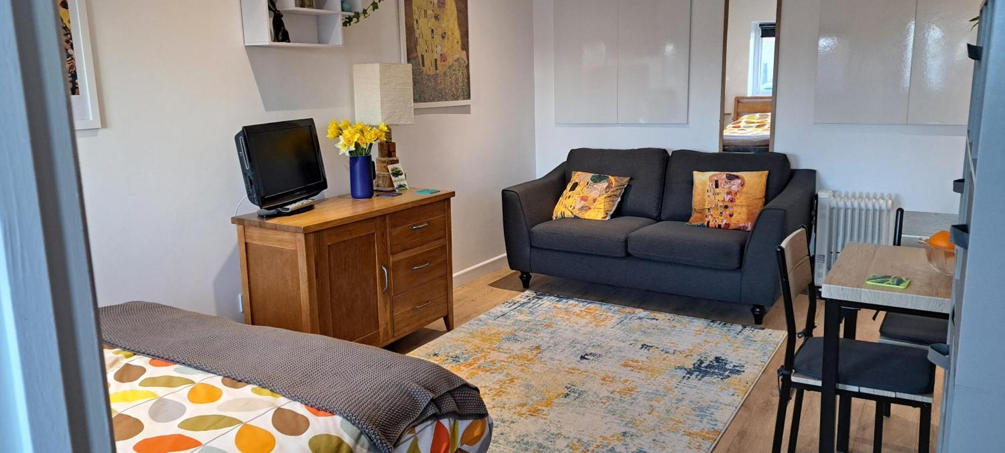 Modern Studio Apartment With Outstanding Views, Sleeps 2 Newlyn Zewnętrze zdjęcie